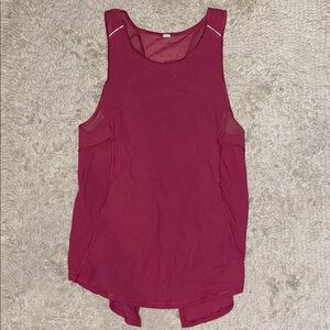 Lululemon Open Back Tank Top